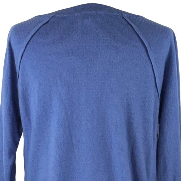 Like new! WILDFOX Purple V-Neck Long Sleeve Thermal Sweatshirt Size Medi… - Picture 5 of 9